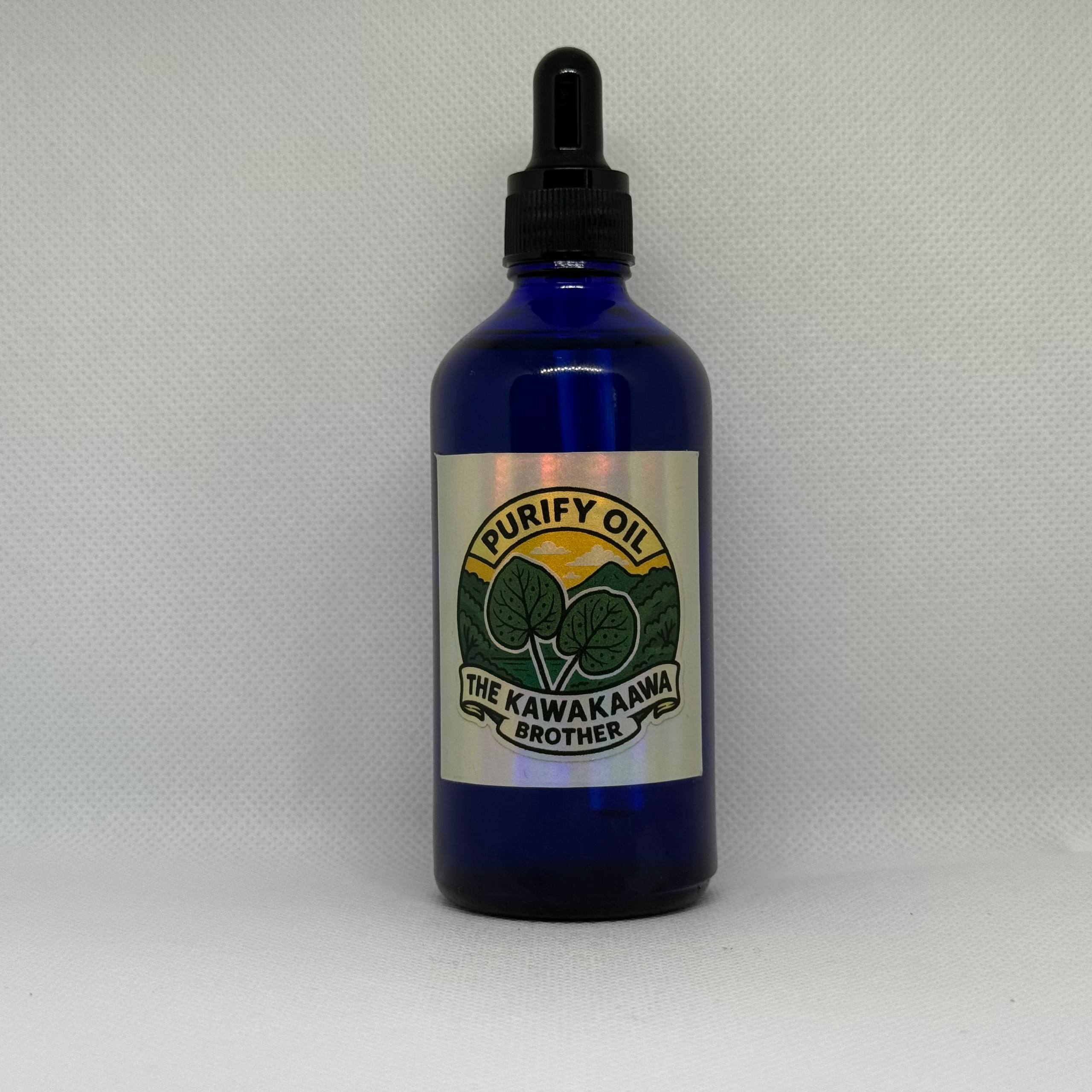 Purify oil